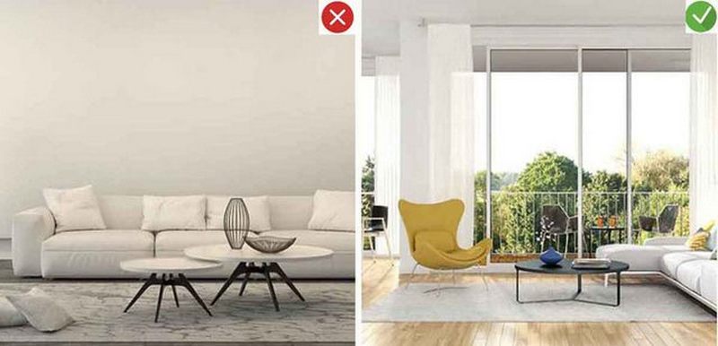 Những sai lầm phổ biến khi trang trí phòng khách và cách khắc phục Những sai lầm phổ...